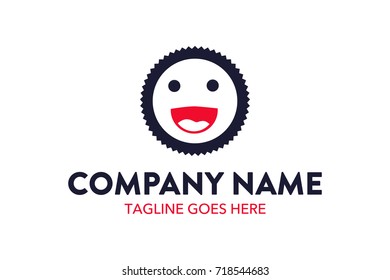 Unique Kid Children Logo Template