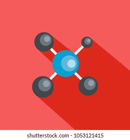 Unique lattice icon. Flat illustration of unique lattice vector icon for web