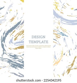 A unique layout of corporate design for title pages, covers, books, brochures, leaflets, posters, booklets. Template for interior and decoration ideas. Simple style