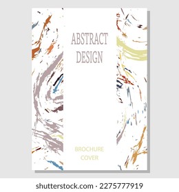 A unique layout of corporate design for title pages, covers, books, brochures, leaflets, posters, booklets. Template for interior and decoration ideas. Simple style