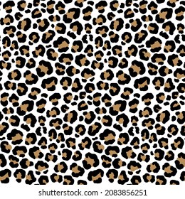 Unique leopard animal motif vector seamless pattern design. Awesome for fabric, textile, background, wallpaper, scrap booking, gift wrap, accessories, and clothing. Surface pattern design.