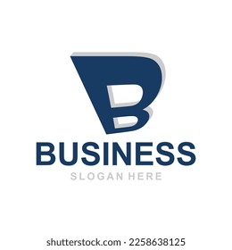 unique letter B bold creative logo design