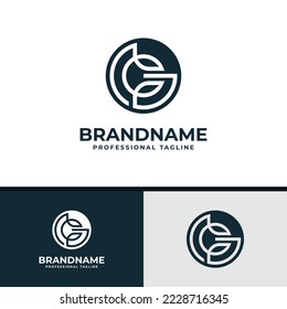 Unique Letter CG or GC Logo, suitable for any business with CG or GC initials