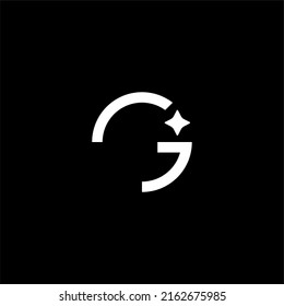 unique letter GJ logo concept vector icon