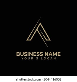 Diseño único de logotipo de carta
