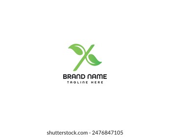 unique letter logo design icon