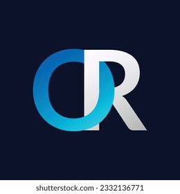 Plantilla de vector de icono del logotipo de la letra O única.