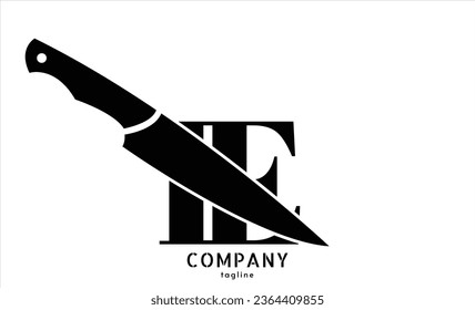 Logo de la letra IE exclusiva Plantilla vectorial de iconos.