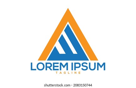 Unique letter logo Modern and minimalist vector and abstract logo
