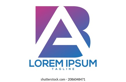 Unique letter logo Modern and minimalist vector and abstract logo