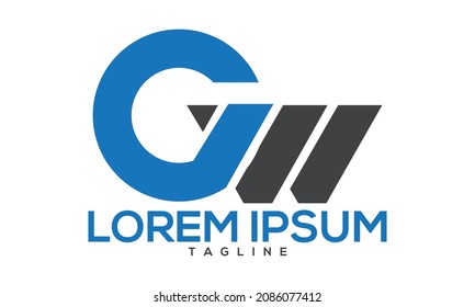 Unique letter logo Modern and minimalist vector and abstract logo