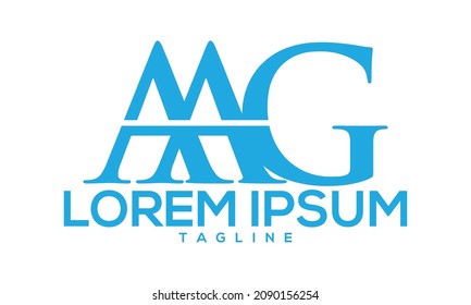 Unique letter logo Modern and minimalist vector and abstract logo