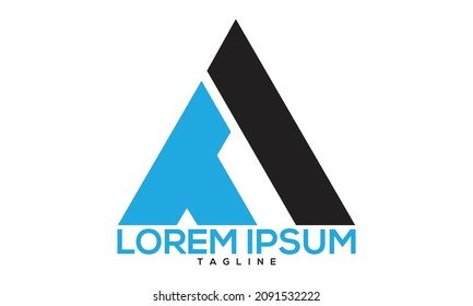 Unique letter logo Modern and minimalist vector and abstract logo