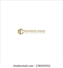Unique letter NC or CN logo for update professional business such as consulting, financial, capital ventures, accounting, advertising and marketing, investments, lawyer and real estate.
