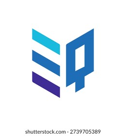 Unique Letter Q monogram with a shield silhouette Represents quality, quick service, and data intelligence Ideal for QA testing companies, quantum tech, and query software