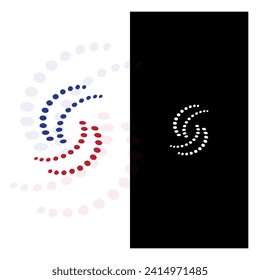Unique Letter S healthcare logo