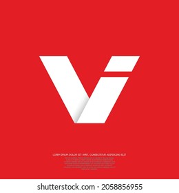 unique letter V logo design for your brand identity