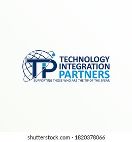 Globe-Logo, Technologiedesign, TIP-Schriftart, TIP-Schrift, Schriftzeichen mit Typkonzept