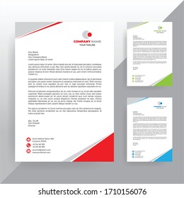 
Vektorillustration für die Vorlage in Letterhead-Vorlage Graphic.