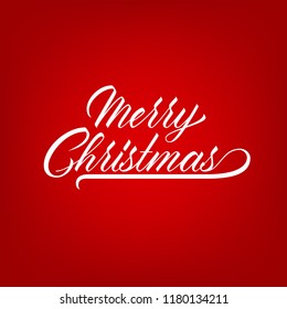 Unique lettering Merry Christmas for your projects