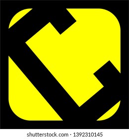 Unique letters or symbols icon