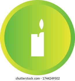 Unique Lighter Vector Glyph Icon