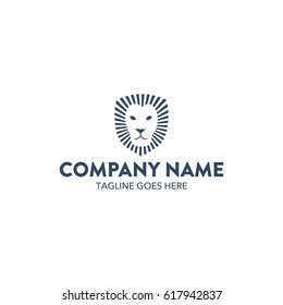 Unique Lion Logo