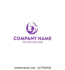 Unique Lion Logo
