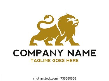 Unique Lion Logo Illustration