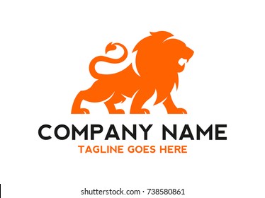 Unique Lion Logo Illustration