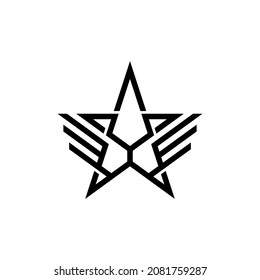 unique lion star logo design icon, head lion icon with star shape, geometric lion logo concept, lion star logo vector EPS 10