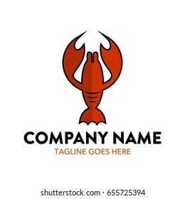Unique Lobster Logo Template