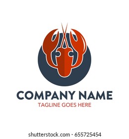 Unique Lobster Logo Template