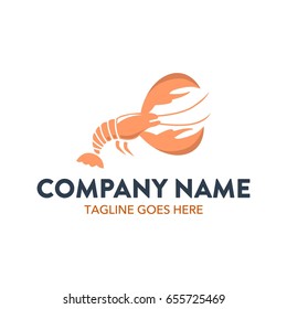 Unique Lobster Logo Template