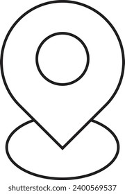 A unique location icon design