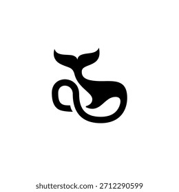 Unique logo blending a steaming coffee cup and an orca for a fresh, lively feel.
