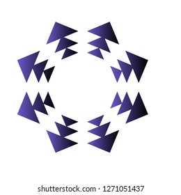 unique logo with unique character