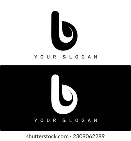 Unique logo design concept with creative idea