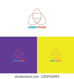 Unique logo design with creative  concept Premium Vector Illustration.