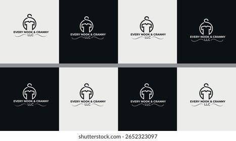 Layout do modelo de design de logotipo exclusivo