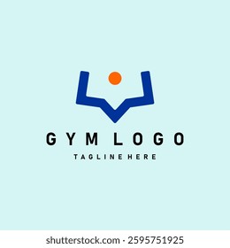 Unique Logo for Gym or Fitness Brand, Gym Logo Vector