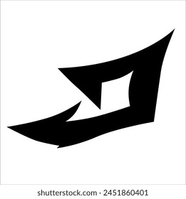idea de logotipo único de tribal