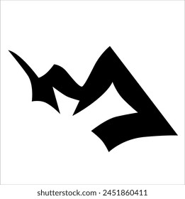 idea de logotipo único de tribal
