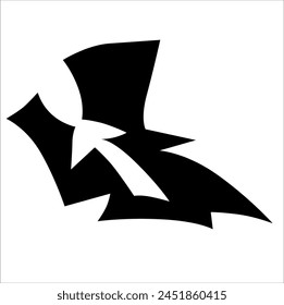 idea de logotipo único de tribal