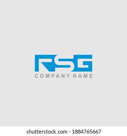 Unique logo The initial RSG design with a simple and elegant concept