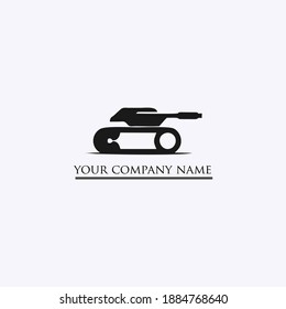 Unique logo The initial Tank design with a simple and elegant concept