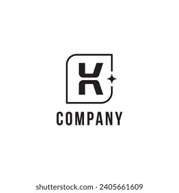 Un logotipo único inspirado en la letra K que es variada para formar un logotipo, adecuado para su negocio