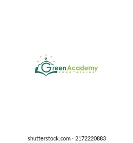 unique logo for mosque and book university, can be use on all media