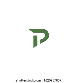 the unique logo p with "p" in it