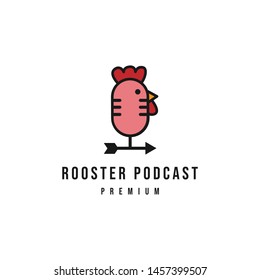 unique logo for podcasts in the morning